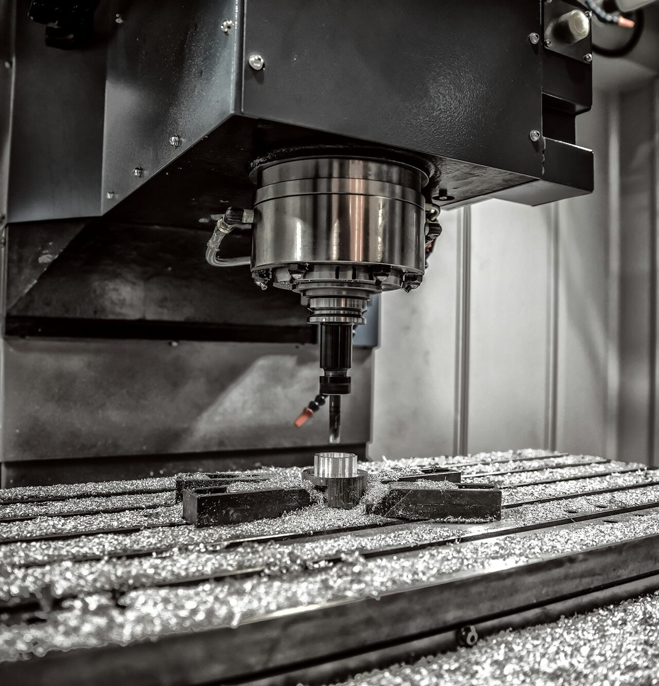 Metalworking CNC milling machine.